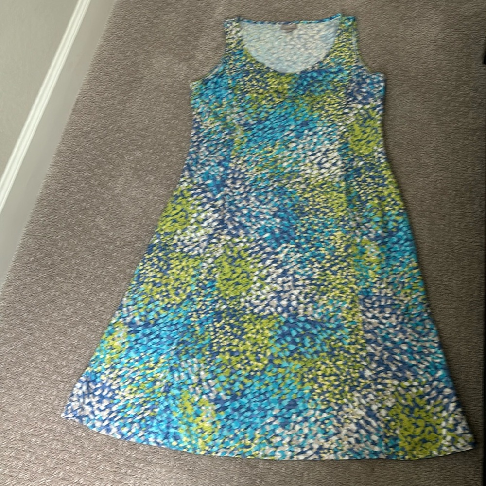 J. Jill sundress 18.5” pit to pit. 40.5” length. EUC.